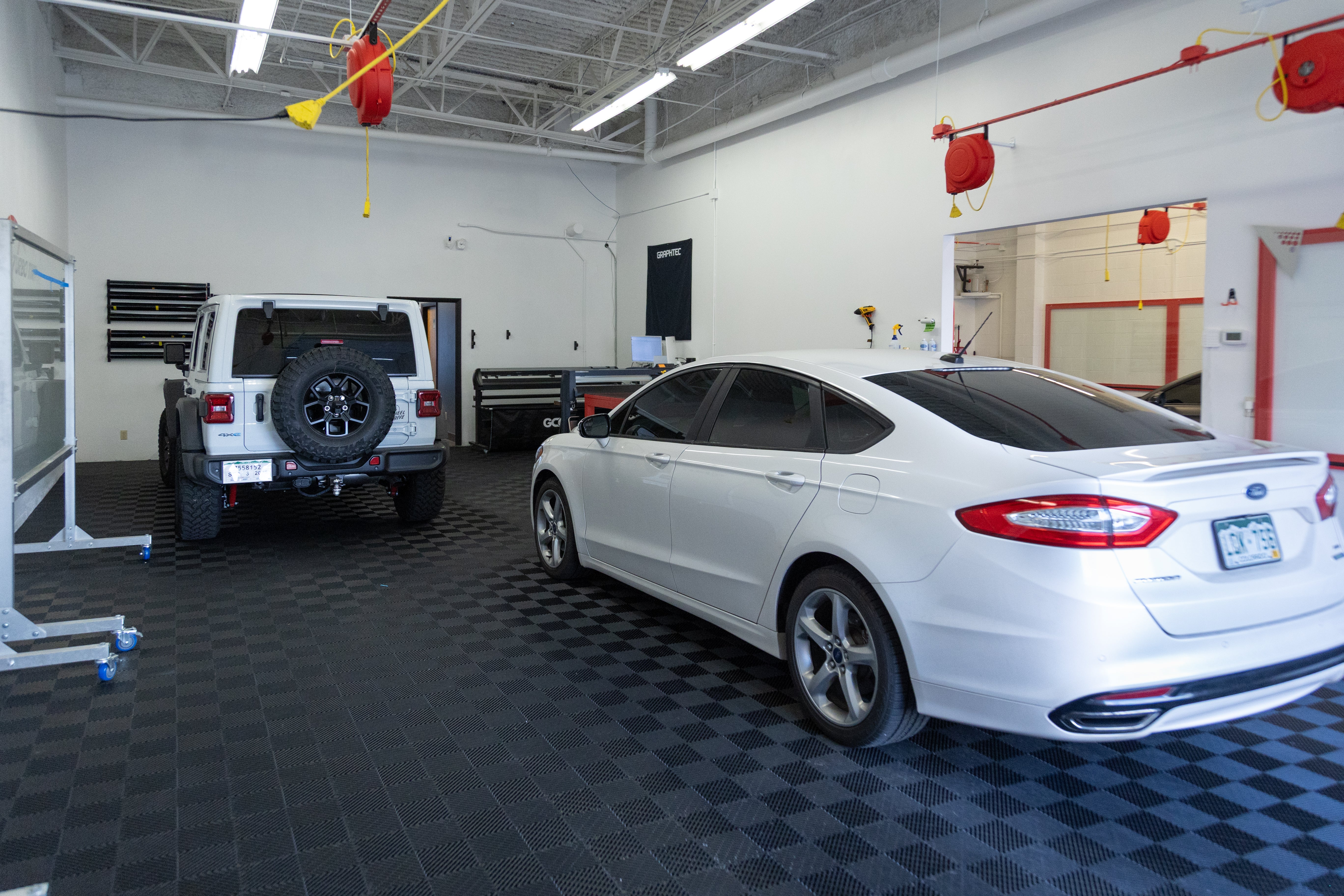 professional application window tint